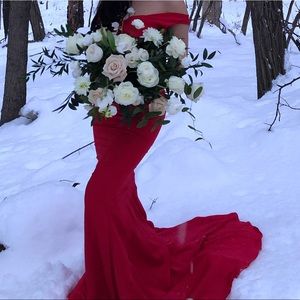 Jarlo Electra Cowel front maxi dress